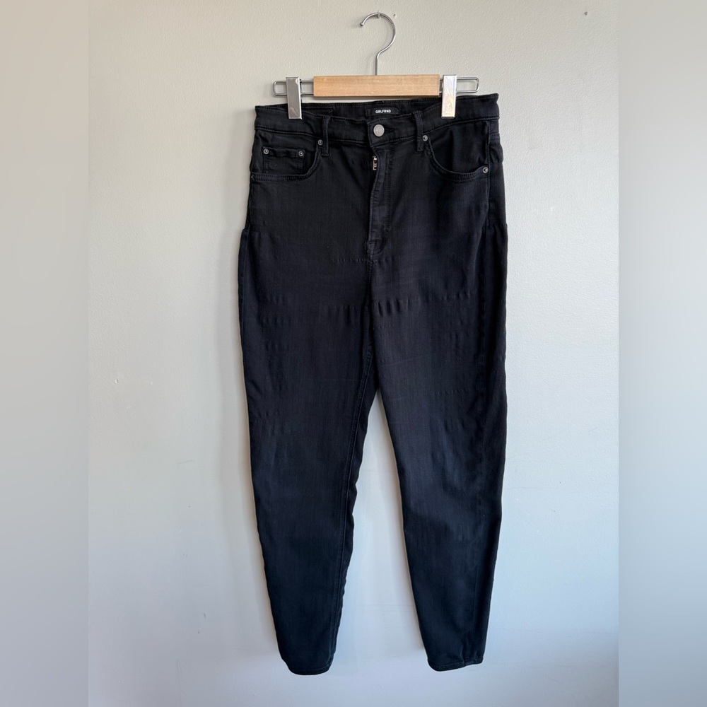 GIRLFRIEND Black High-Waisted skinny Jeans